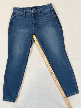 Judy Blue Mid Rise Volcanic Fiber Skinny Fit Jeans JB88113 Size 14W